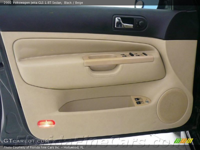 Black / Beige 2002 Volkswagen Jetta GLS 1.8T Sedan
