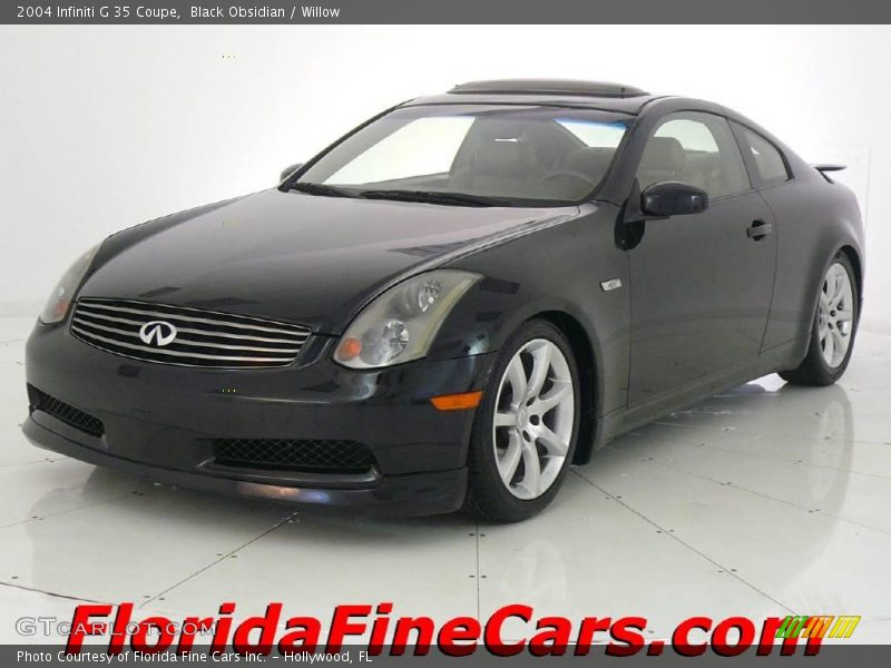 Black Obsidian / Willow 2004 Infiniti G 35 Coupe