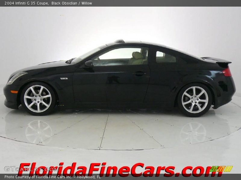 Black Obsidian / Willow 2004 Infiniti G 35 Coupe