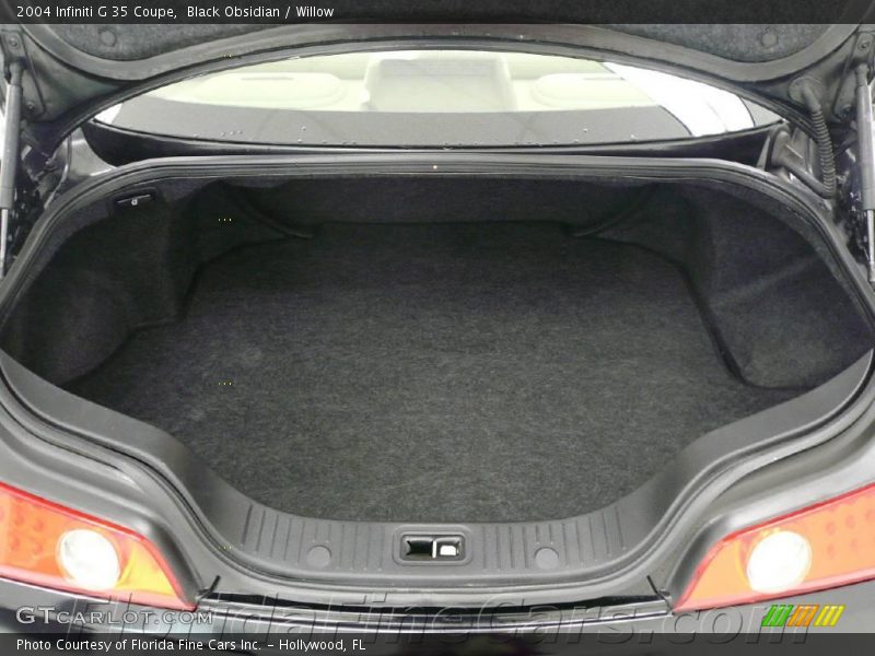 Black Obsidian / Willow 2004 Infiniti G 35 Coupe