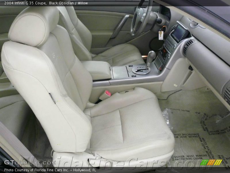 Black Obsidian / Willow 2004 Infiniti G 35 Coupe