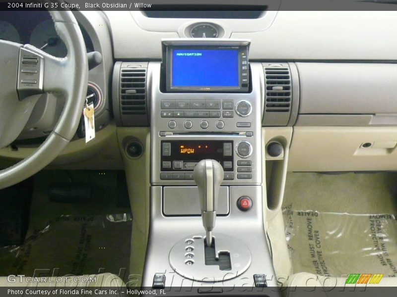 Black Obsidian / Willow 2004 Infiniti G 35 Coupe