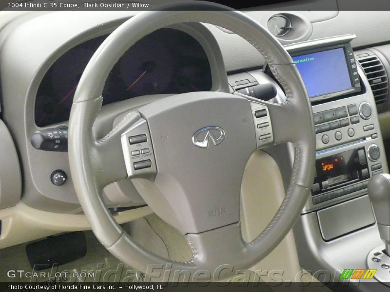 Black Obsidian / Willow 2004 Infiniti G 35 Coupe