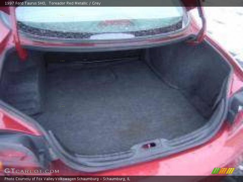 Toreador Red Metallic / Grey 1997 Ford Taurus SHO