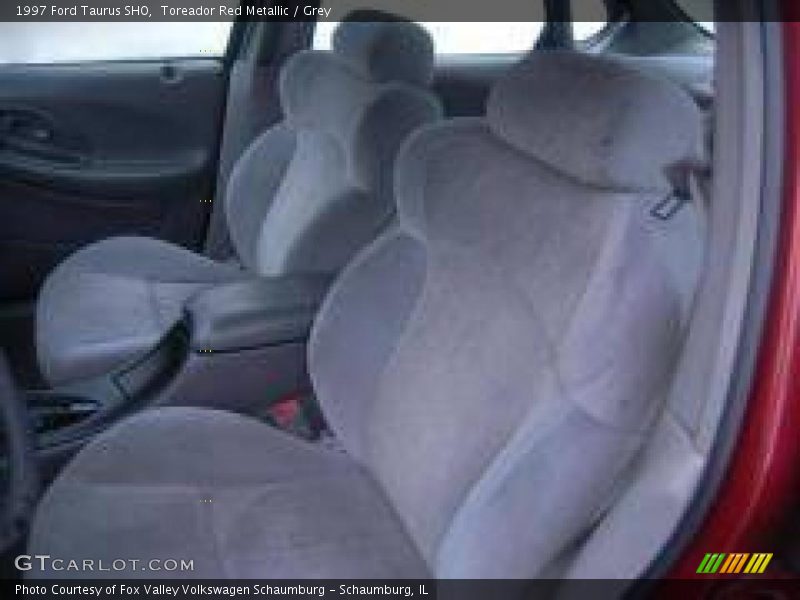 Toreador Red Metallic / Grey 1997 Ford Taurus SHO