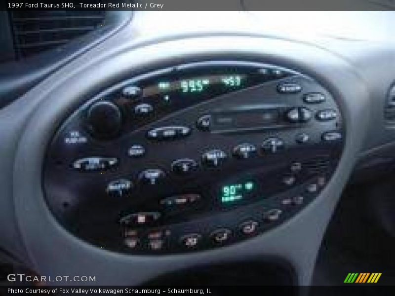 Toreador Red Metallic / Grey 1997 Ford Taurus SHO
