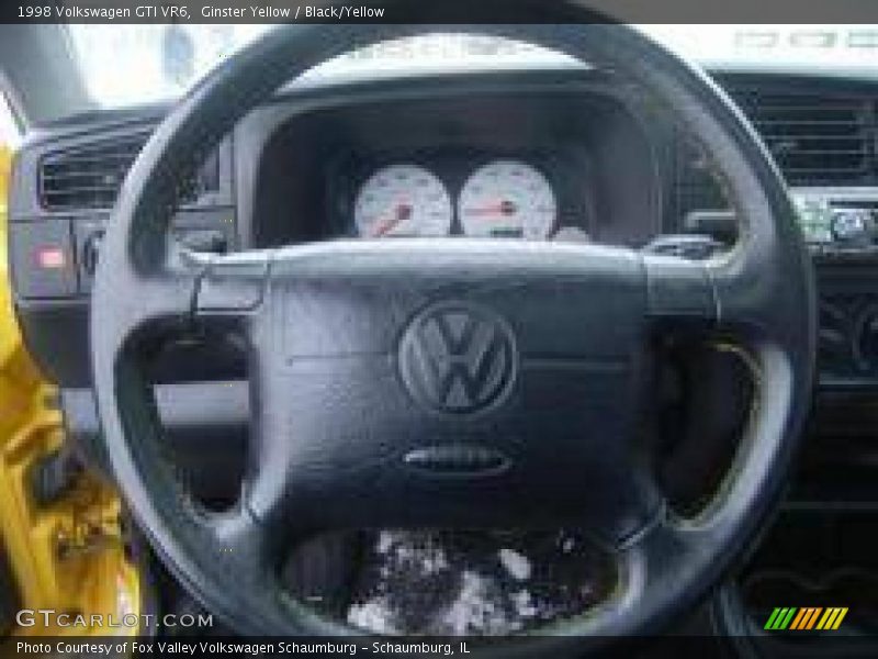 Ginster Yellow / Black/Yellow 1998 Volkswagen GTI VR6