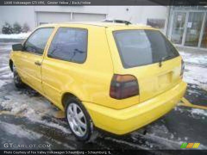 Ginster Yellow / Black/Yellow 1998 Volkswagen GTI VR6