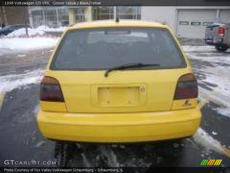 Ginster Yellow / Black/Yellow 1998 Volkswagen GTI VR6