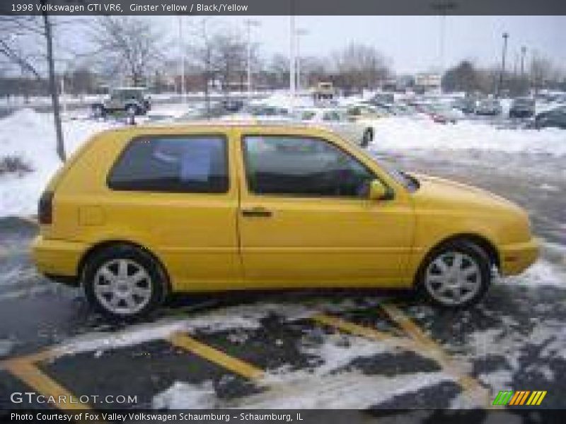 Ginster Yellow / Black/Yellow 1998 Volkswagen GTI VR6