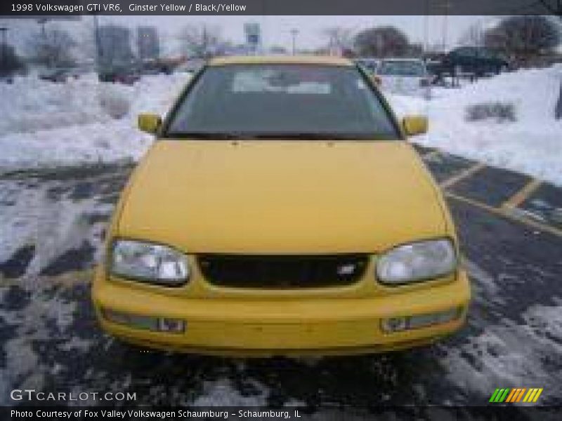 Ginster Yellow / Black/Yellow 1998 Volkswagen GTI VR6