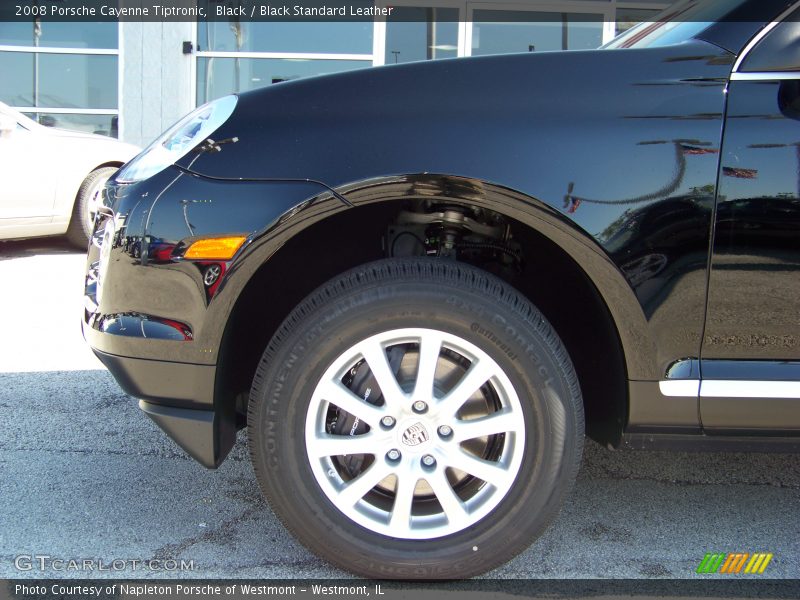 Black / Black Standard Leather 2008 Porsche Cayenne Tiptronic