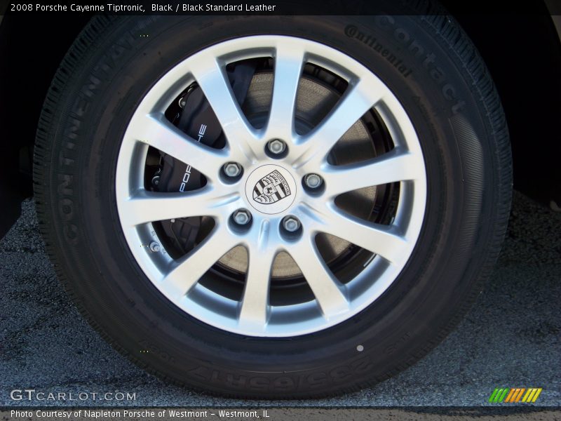 Black / Black Standard Leather 2008 Porsche Cayenne Tiptronic