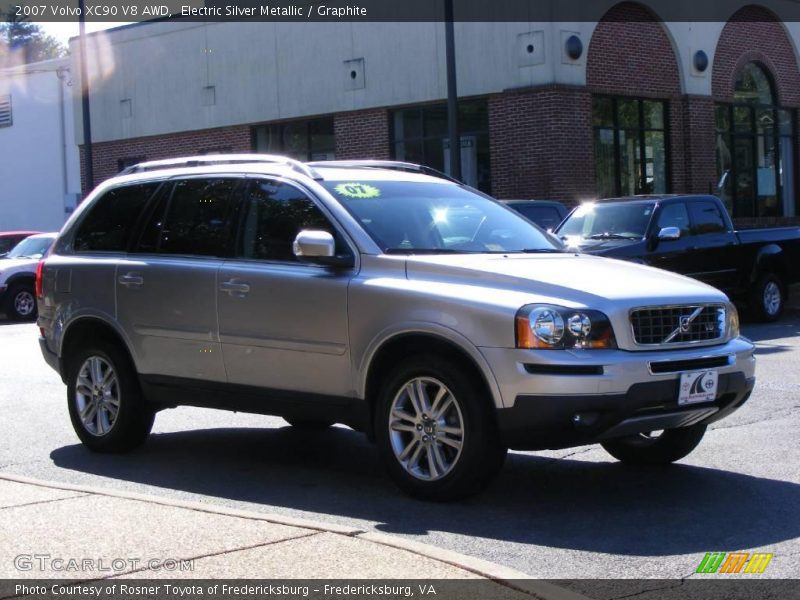 Electric Silver Metallic / Graphite 2007 Volvo XC90 V8 AWD