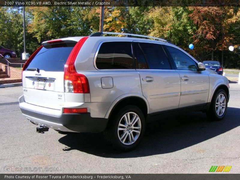 Electric Silver Metallic / Graphite 2007 Volvo XC90 V8 AWD