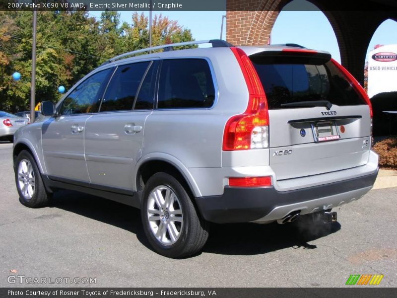 Electric Silver Metallic / Graphite 2007 Volvo XC90 V8 AWD