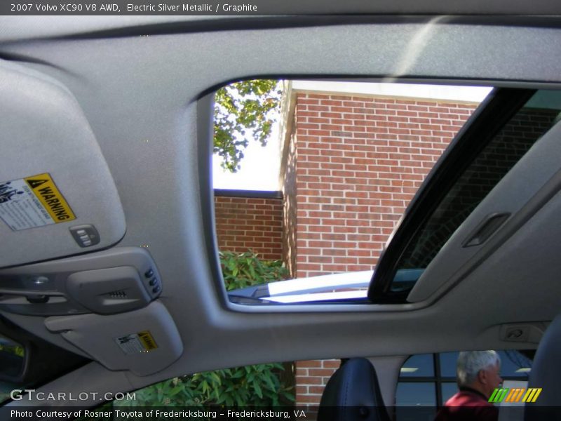 Electric Silver Metallic / Graphite 2007 Volvo XC90 V8 AWD