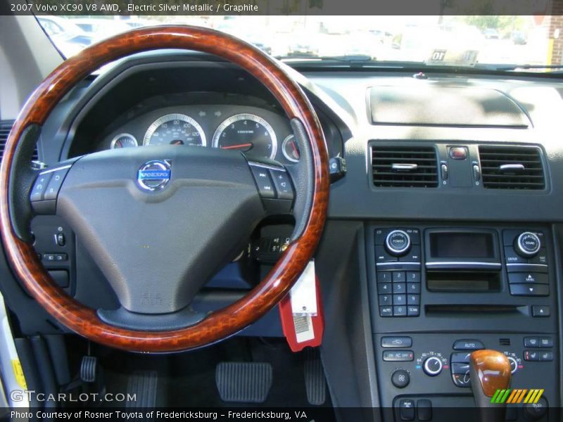 Electric Silver Metallic / Graphite 2007 Volvo XC90 V8 AWD
