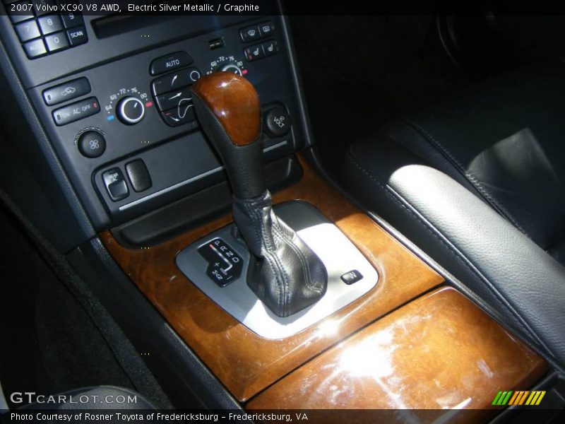 Electric Silver Metallic / Graphite 2007 Volvo XC90 V8 AWD