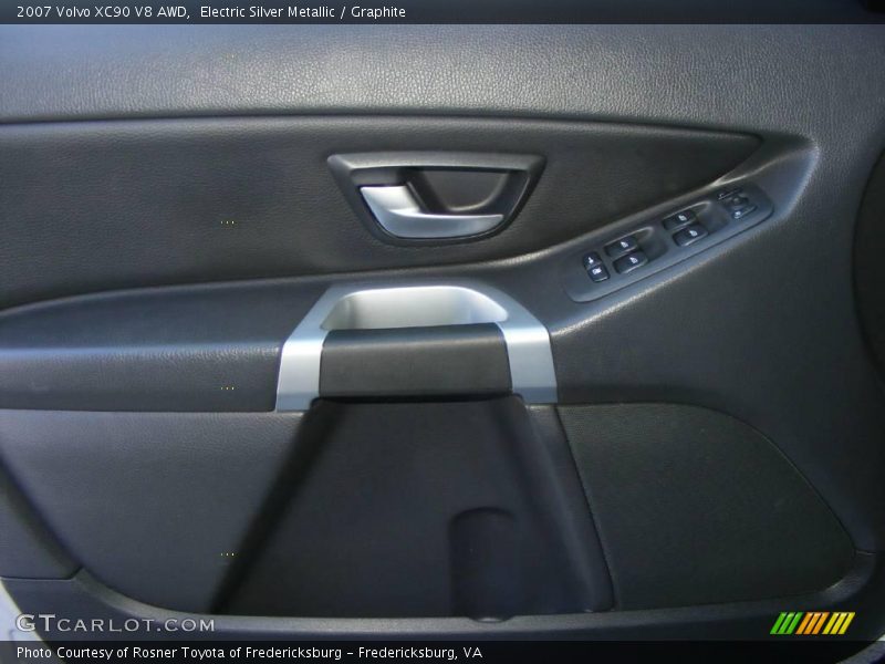 Electric Silver Metallic / Graphite 2007 Volvo XC90 V8 AWD
