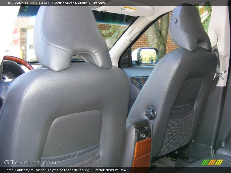 Electric Silver Metallic / Graphite 2007 Volvo XC90 V8 AWD