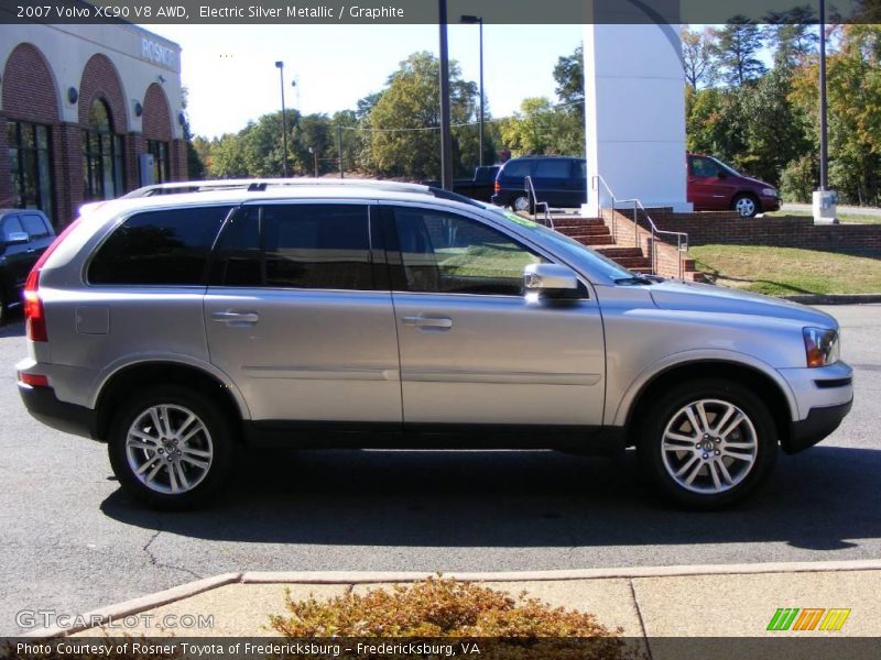 Electric Silver Metallic / Graphite 2007 Volvo XC90 V8 AWD