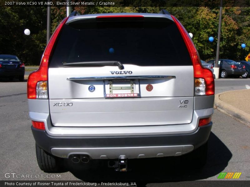 Electric Silver Metallic / Graphite 2007 Volvo XC90 V8 AWD