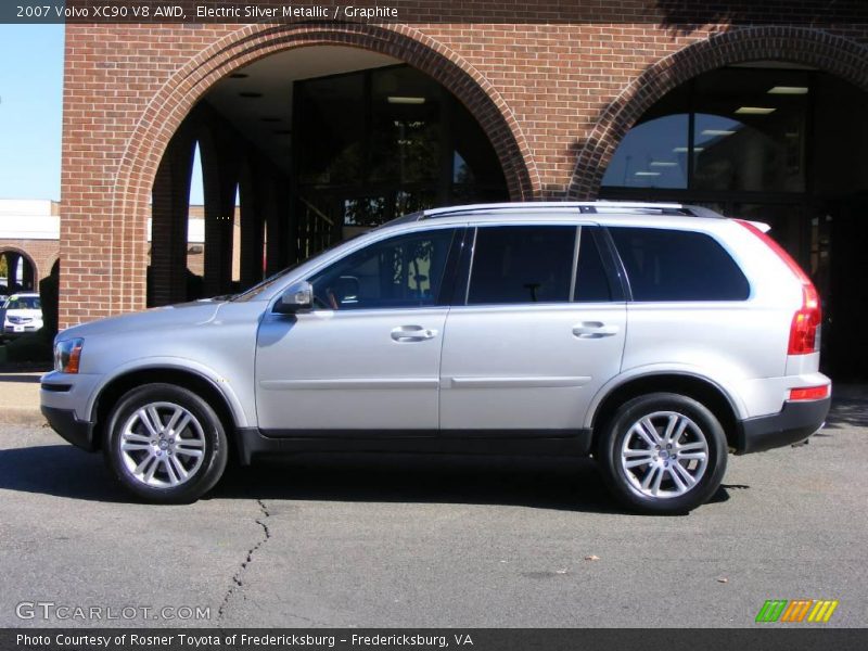 Electric Silver Metallic / Graphite 2007 Volvo XC90 V8 AWD