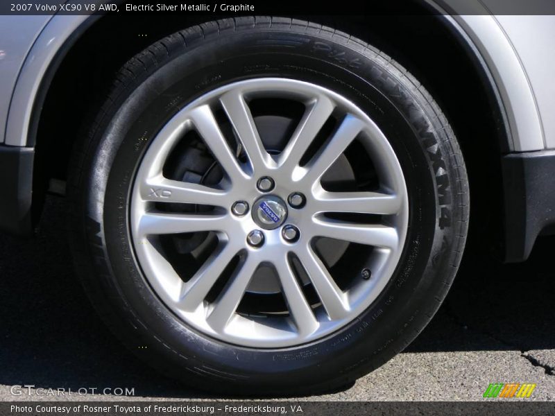 Electric Silver Metallic / Graphite 2007 Volvo XC90 V8 AWD
