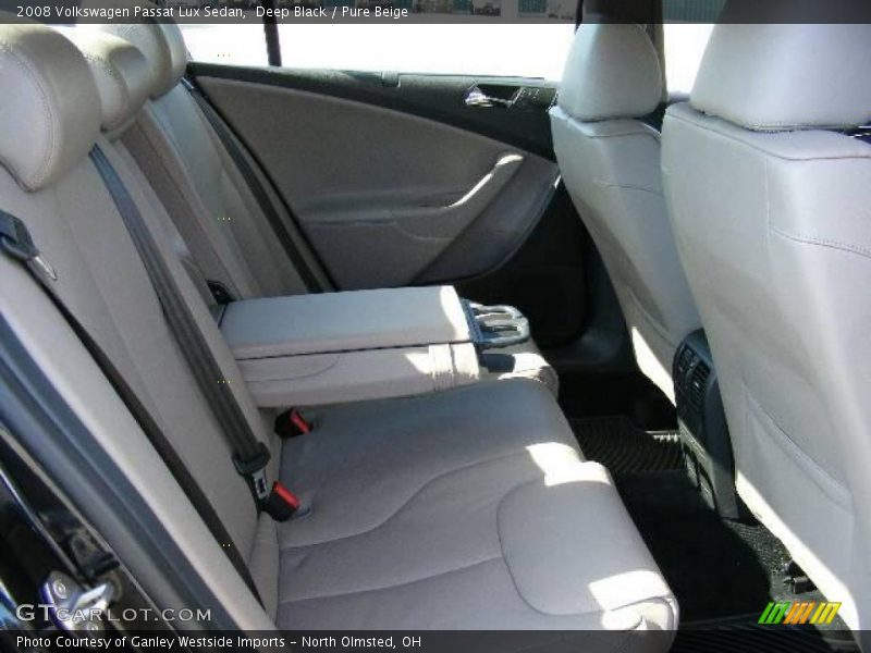 Deep Black / Pure Beige 2008 Volkswagen Passat Lux Sedan