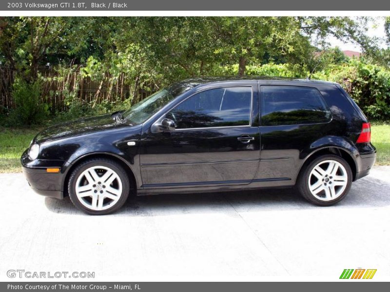 Black / Black 2003 Volkswagen GTI 1.8T