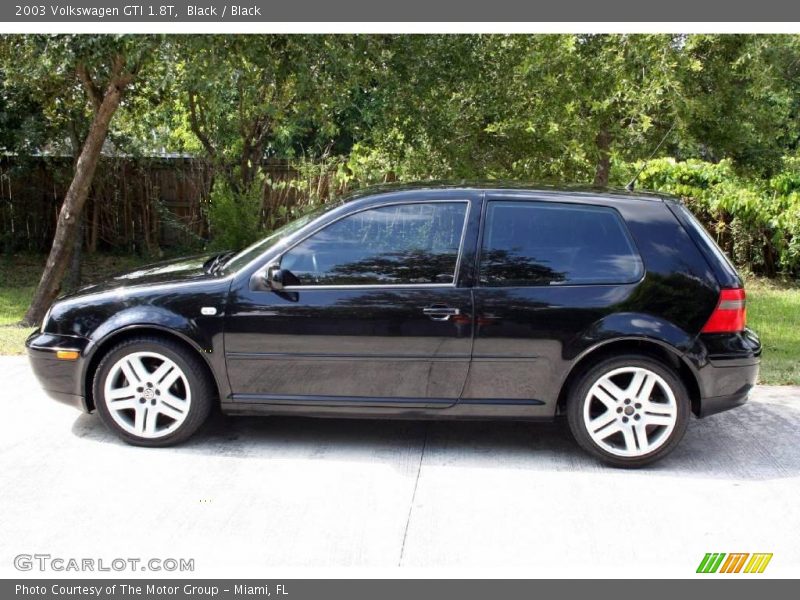 Black / Black 2003 Volkswagen GTI 1.8T