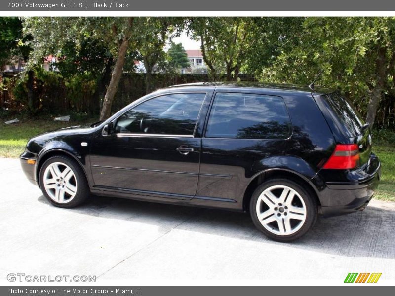 Black / Black 2003 Volkswagen GTI 1.8T