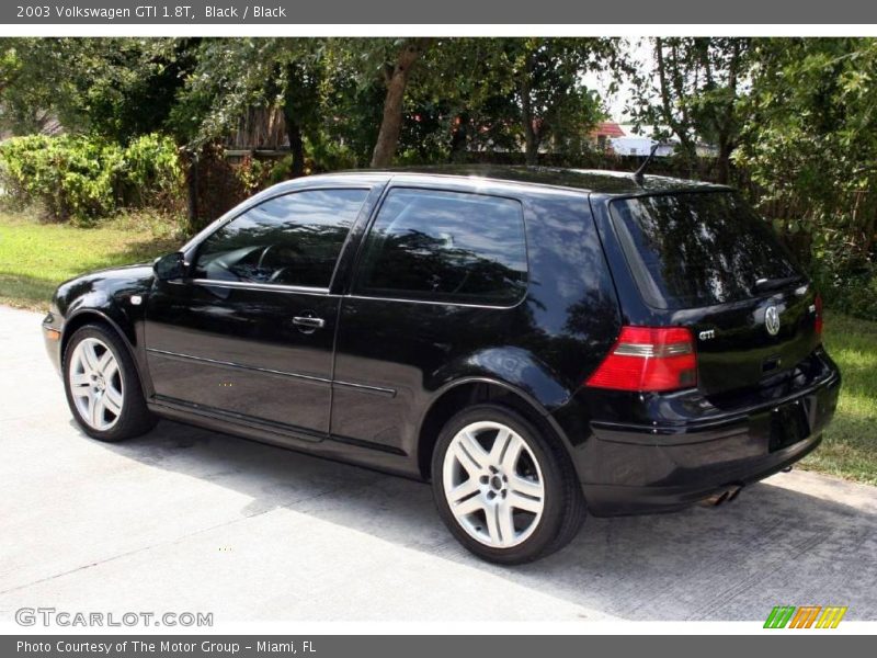 Black / Black 2003 Volkswagen GTI 1.8T