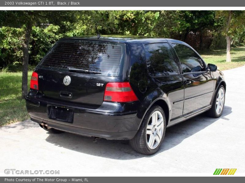 Black / Black 2003 Volkswagen GTI 1.8T