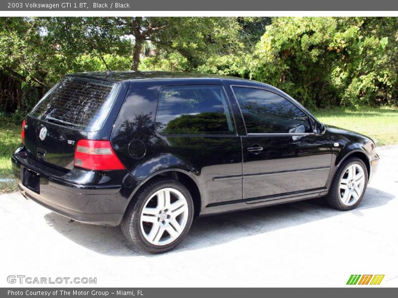 Black / Black 2003 Volkswagen GTI 1.8T