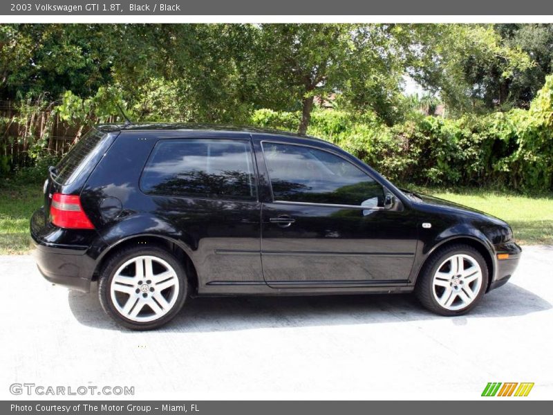 Black / Black 2003 Volkswagen GTI 1.8T