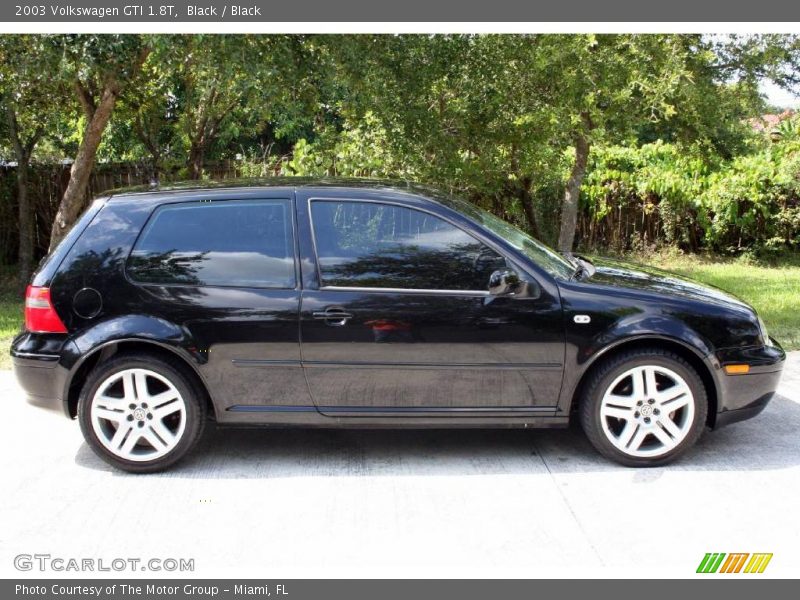 Black / Black 2003 Volkswagen GTI 1.8T