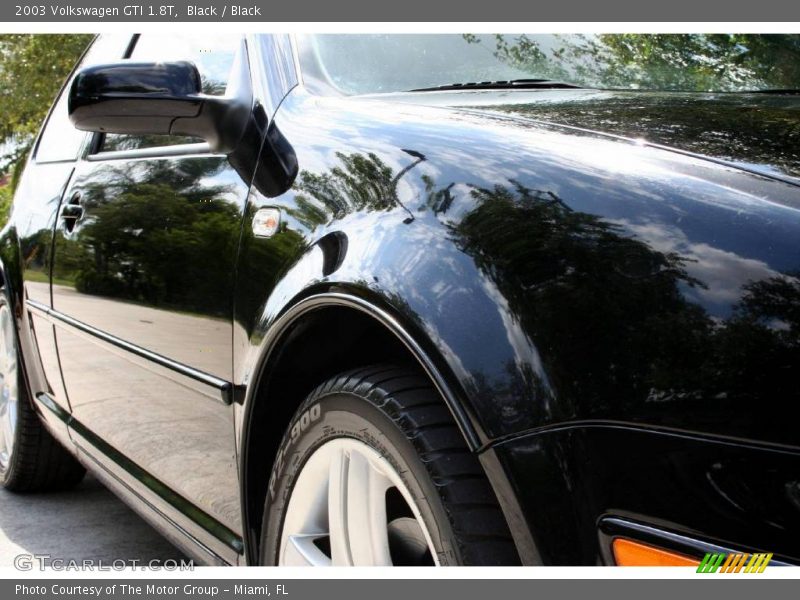 Black / Black 2003 Volkswagen GTI 1.8T