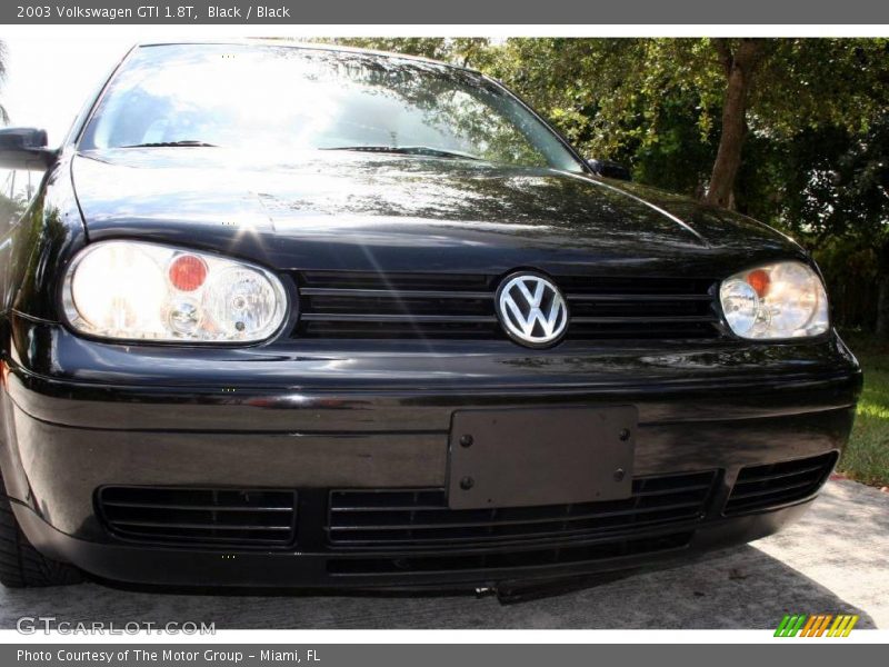 Black / Black 2003 Volkswagen GTI 1.8T