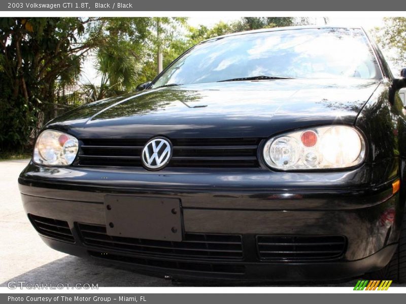 Black / Black 2003 Volkswagen GTI 1.8T