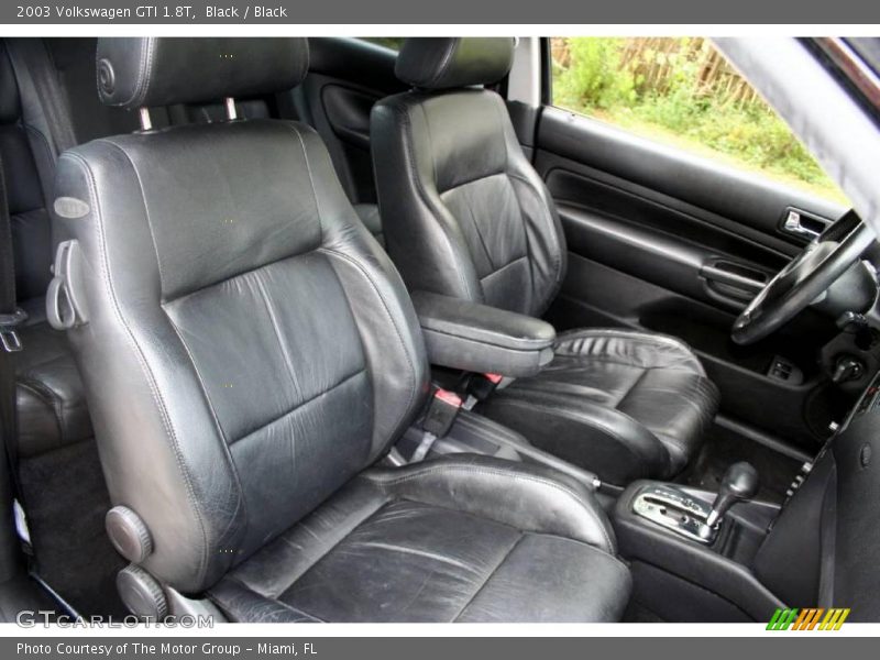 Black / Black 2003 Volkswagen GTI 1.8T