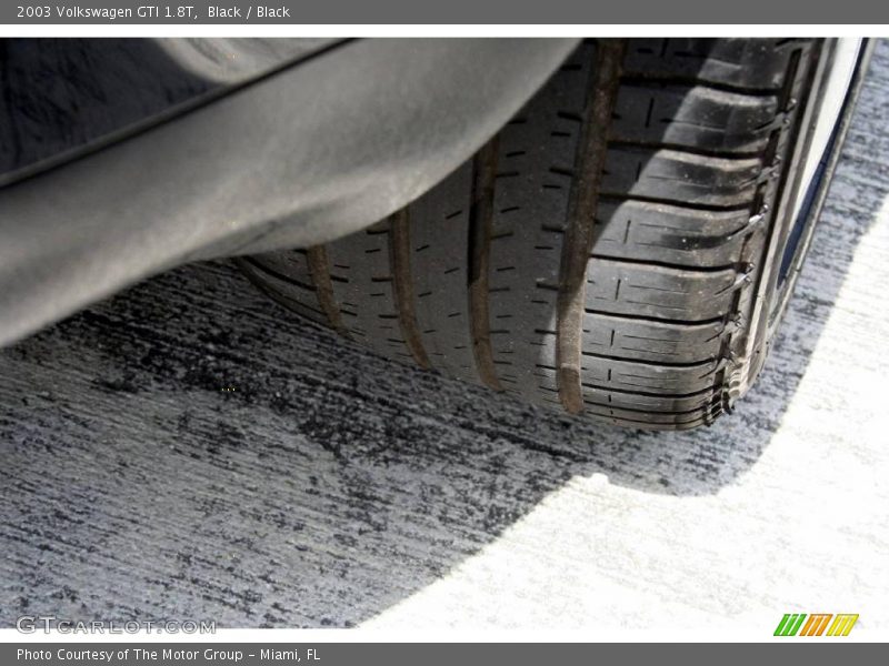 Black / Black 2003 Volkswagen GTI 1.8T