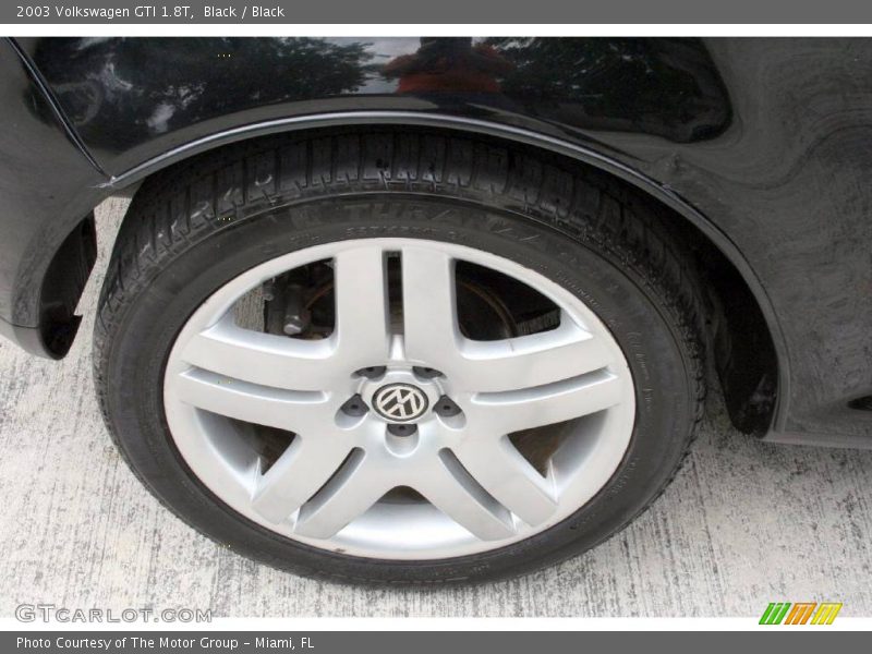 Black / Black 2003 Volkswagen GTI 1.8T