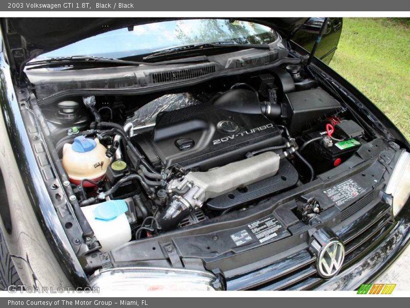 Black / Black 2003 Volkswagen GTI 1.8T