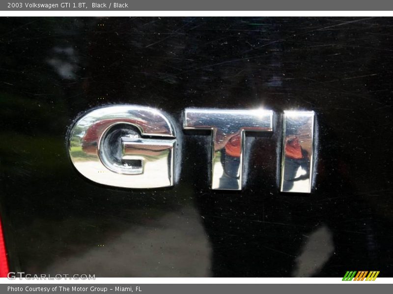 Black / Black 2003 Volkswagen GTI 1.8T