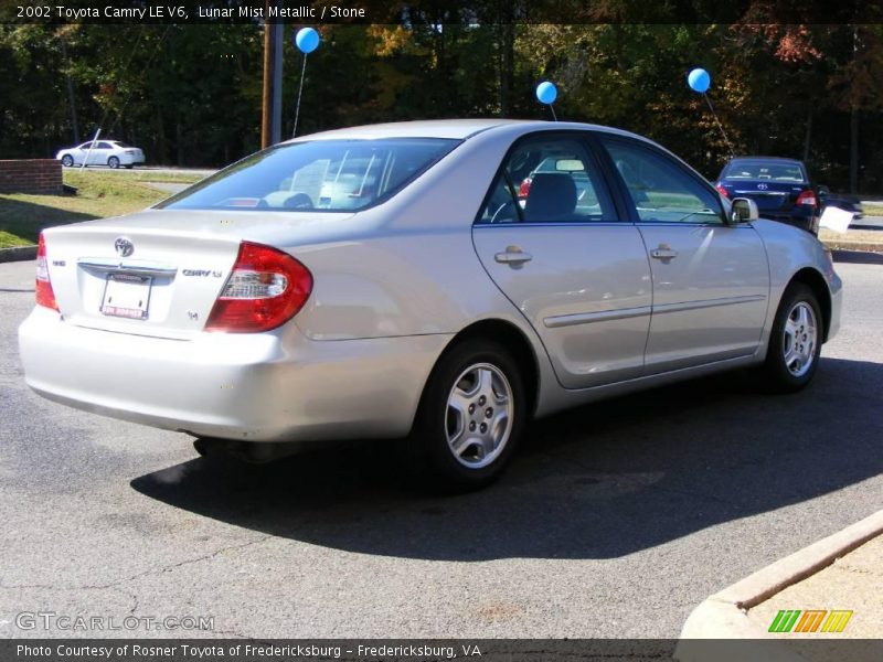 Lunar Mist Metallic / Stone 2002 Toyota Camry LE V6