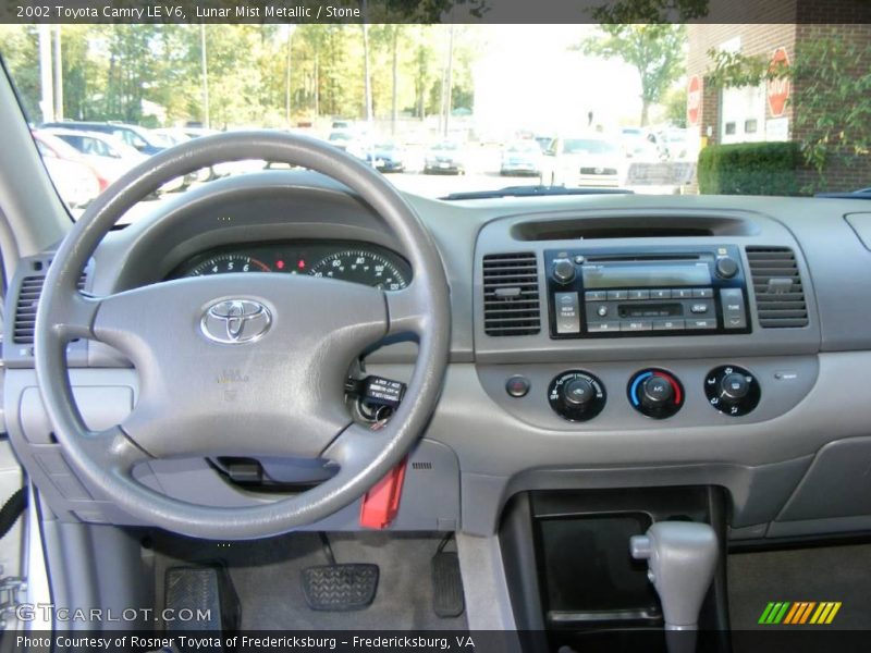 Lunar Mist Metallic / Stone 2002 Toyota Camry LE V6