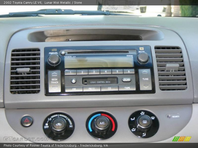 Lunar Mist Metallic / Stone 2002 Toyota Camry LE V6