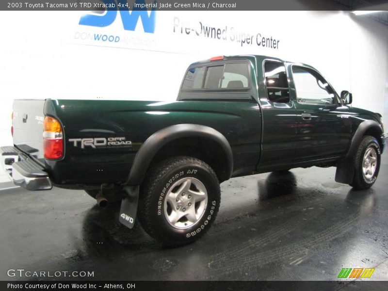 Imperial Jade Green Mica / Charcoal 2003 Toyota Tacoma V6 TRD Xtracab 4x4